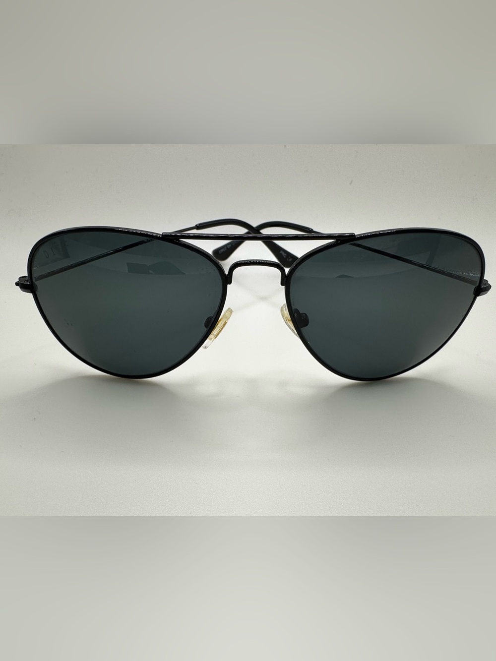 Diff Black Aviator Sunglasses Classic